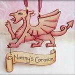 Welsh Wooden Dragon With Personalised Scroll -..